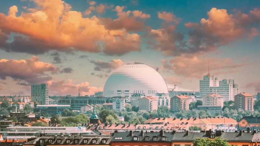 Globen Johanneshov (adobe stock AI)